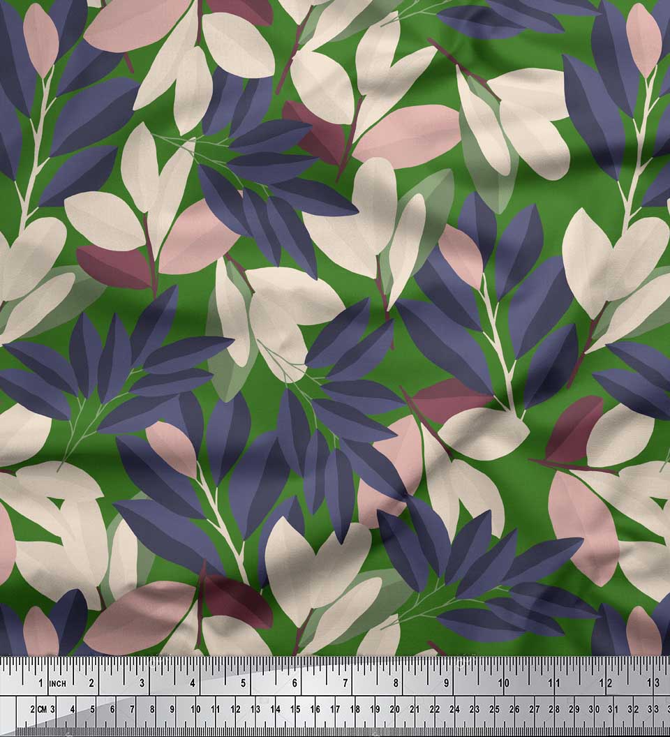 Тканина Soimoi Brown Японський креп-сатин Лаврове листя Принт Тканина на метр 42 дюйма 42 Inch Wide - Poly Crepe зелений
Тканина Soimoi Brown Японський креп-сатин Лаврове листя Принт Тканина на метр 42 дюйма 42 Inch Wide - Poly Crepe зелений