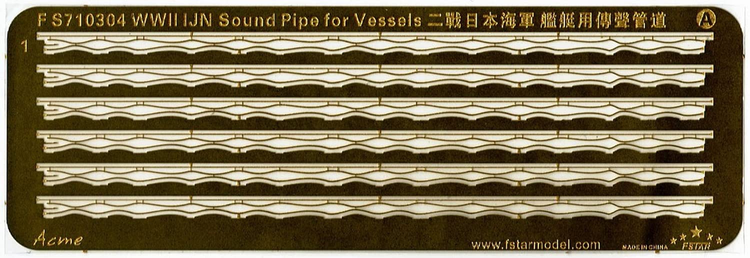 Five Star Model Корабли Японского флота времен Второй мировой войны Переговорная труба Детали для пластиковой модели FSM710304 1/700
Five Star Model Корабли Японского флота времен Второй мировой войны Переговорная труба Детали для пластиковой модели FSM710304 1/700