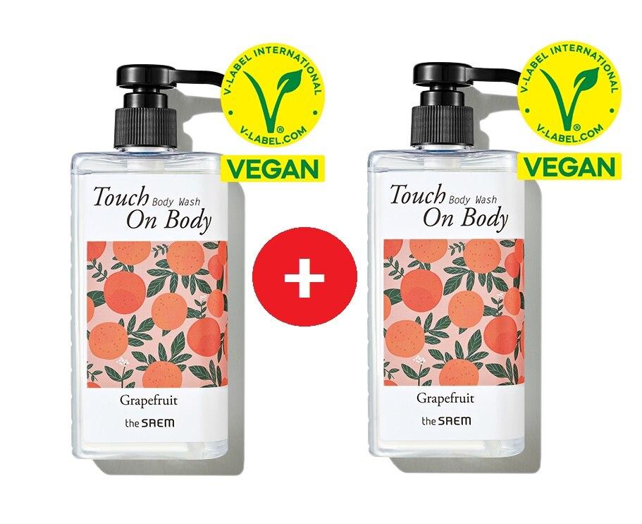 1+1 Touch On Body Grapefruit Body Wash 300ml+300ml_US
1+1 Touch On Body Grapefruit Body Wash 300ml+300ml_US