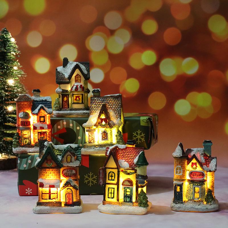Resin Christmas House Light Merry Christmas Decorations For Home Xmas Gift Happy New Year 2024 Navidad Noel Cristmas Ornaments
Resin Christmas House Light Merry Christmas Decorations For Home Xmas Gift Happy New Year 2024 Navidad Noel Cristmas Ornaments