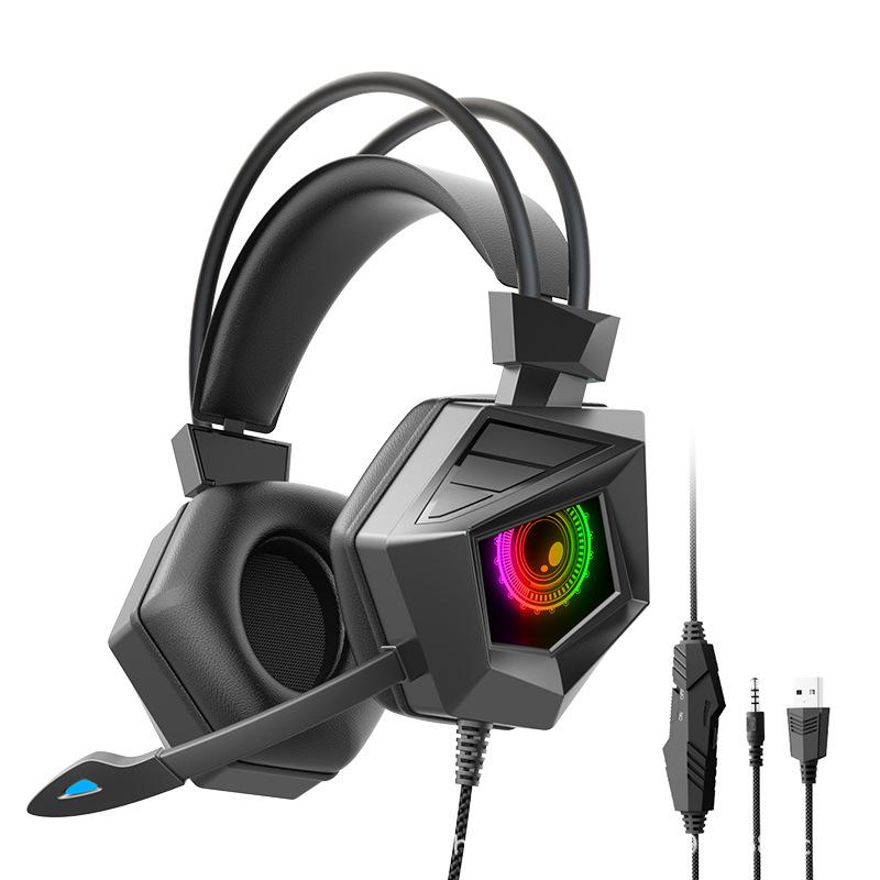 Wired Esports Headphones Luminous Gaming Earphones Stereo Surround Sound Ultra Clear Microphone Hifi USB Headset камуфляжный
Wired Esports Headphones Luminous Gaming Earphones Stereo Surround Sound Ultra Clear Microphone Hifi USB Headset камуфляжный