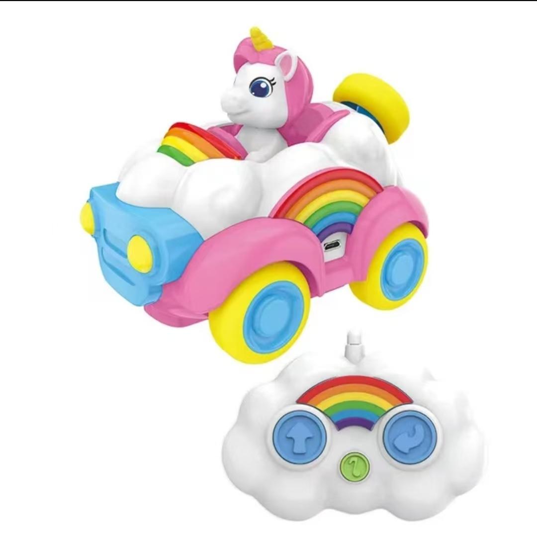 2pcs Remote Control Cars 2.4Ghz RC Cars Kids Unicorn Car Toys With Colored Lights, Music And Sound For Ages 2-6 Toddler рожевий
2pcs Remote Control Cars 2.4Ghz RC Cars Kids Unicorn Car Toys With Colored Lights, Music And Sound For Ages 2-6 Toddler рожевий
