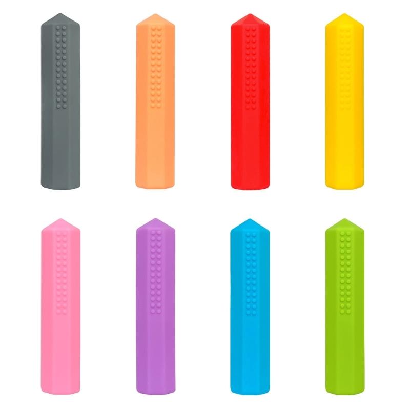 Soft Baby Teething Relief Pencil Toppers Chew Toy Sensory Chew Design For Infants And School Children 1
Soft Baby Teething Relief Pencil Toppers Chew Toy Sensory Chew Design For Infants And School Children 1