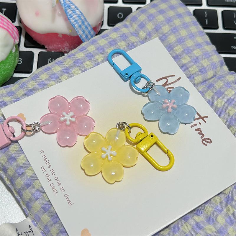 Transparent Cherry Blossom Flower Pendant Keychain For Girls Women Keyring Sweet Creative Backpack Decoration Accessories Gifts
Transparent Cherry Blossom Flower Pendant Keychain For Girls Women Keyring Sweet Creative Backpack Decoration Accessories Gifts