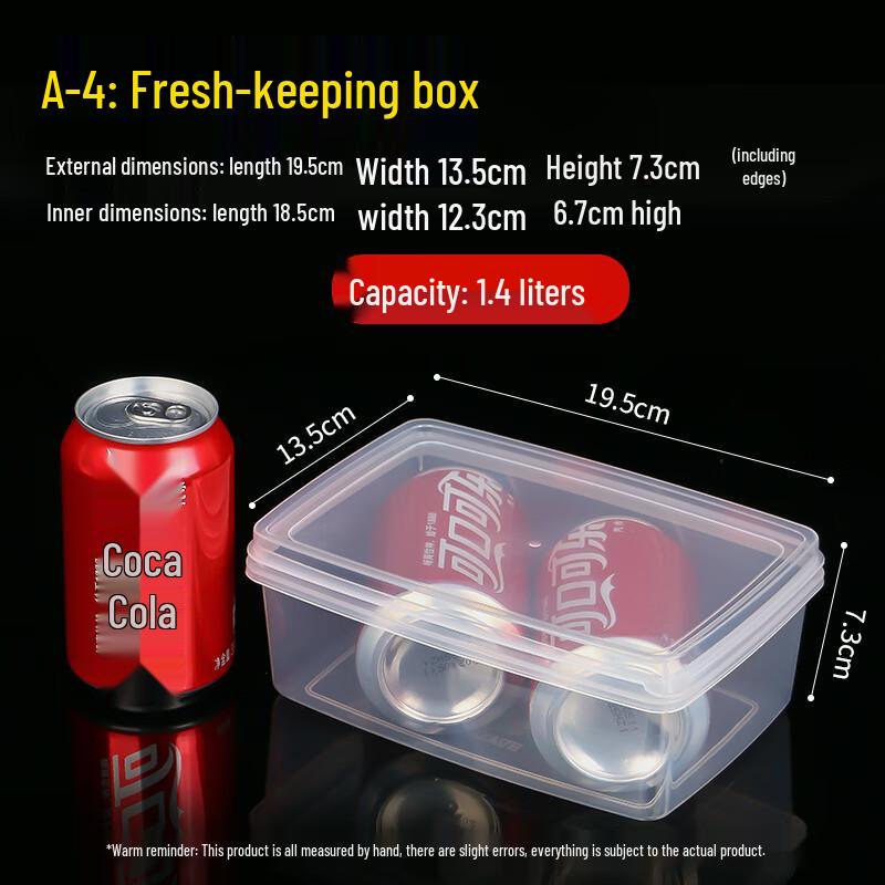Airtight Food-Grade Rectangular Plastic Storage Container
Airtight Food-Grade Rectangular Plastic Storage Container