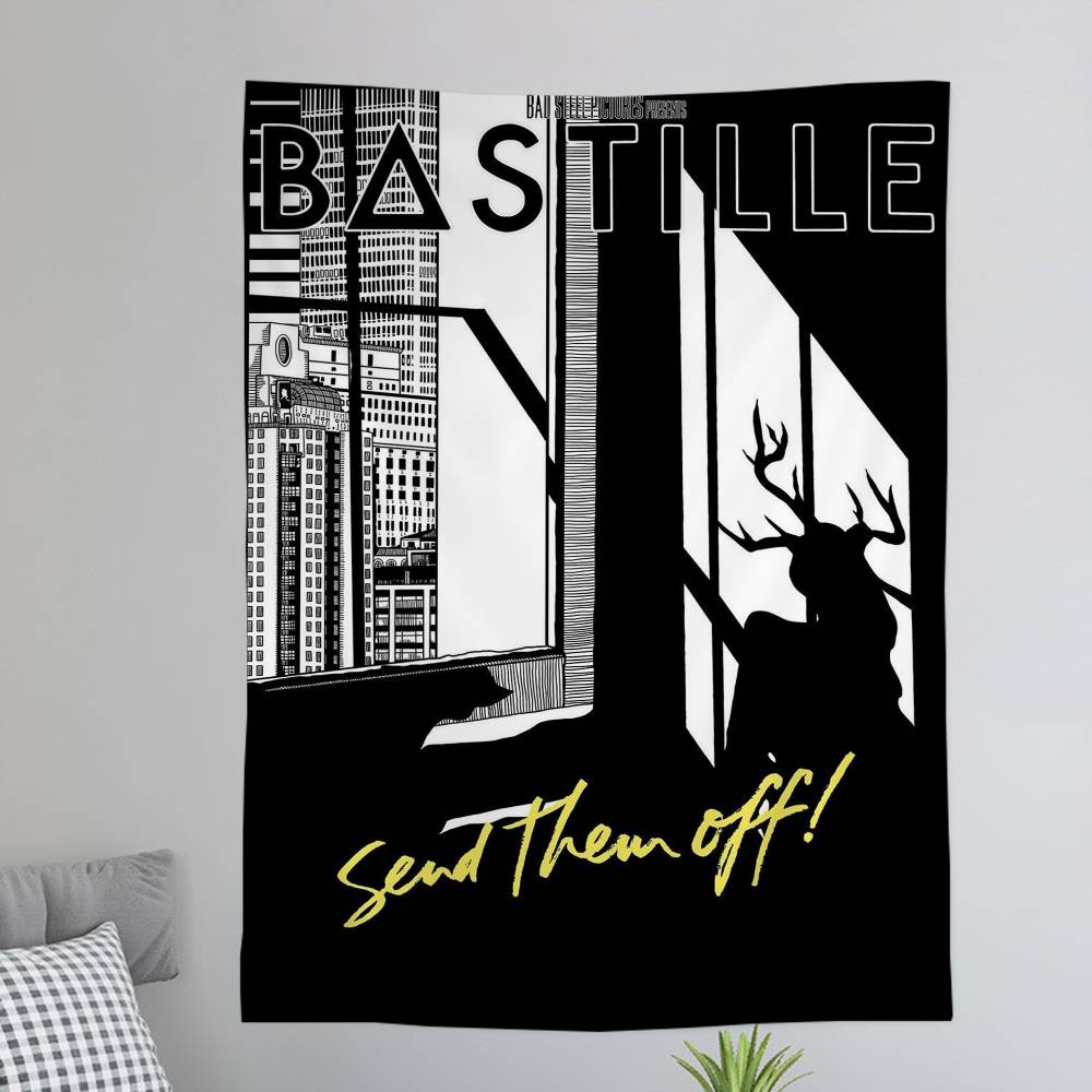 Bastille Band Hanging Bohemian Tapestry Indian Buddha Wall Decoration Witchcraft Bohemian Hippie Cheap Hippie Wall Hanging 74x94cm(29x37in)
Bastille Band Hanging Bohemian Tapestry Indian Buddha Wall Decoration Witchcraft Bohemian Hippie Cheap Hippie Wall Hanging 74x94cm(29x37in)