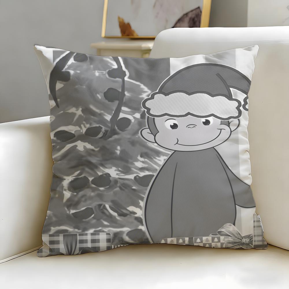 classic cartoon Curious George Cushion Cover Soft & Easy-Wash Pillow Case – Versatile for Couch, Bed, Travel and Office 30cmx30cm
classic cartoon Curious George Cushion Cover Soft & Easy-Wash Pillow Case – Versatile for Couch, Bed, Travel and Office 30cmx30cm