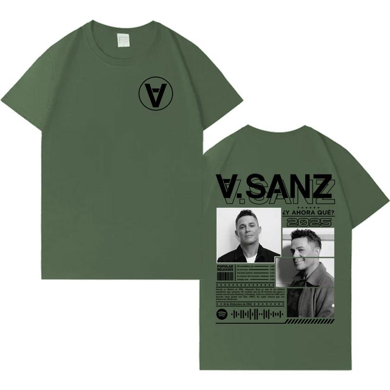 Singer Alejandro Sanz Harajuku Cotton Gothic Short Sleeve Tshrit Mens Women Oversized Casual High Street Hot Sale T Shrit Unisex 4XL
Singer Alejandro Sanz Harajuku Cotton Gothic Short Sleeve Tshrit Mens Women Oversized Casual High Street Hot Sale T Shrit Unisex 4XL