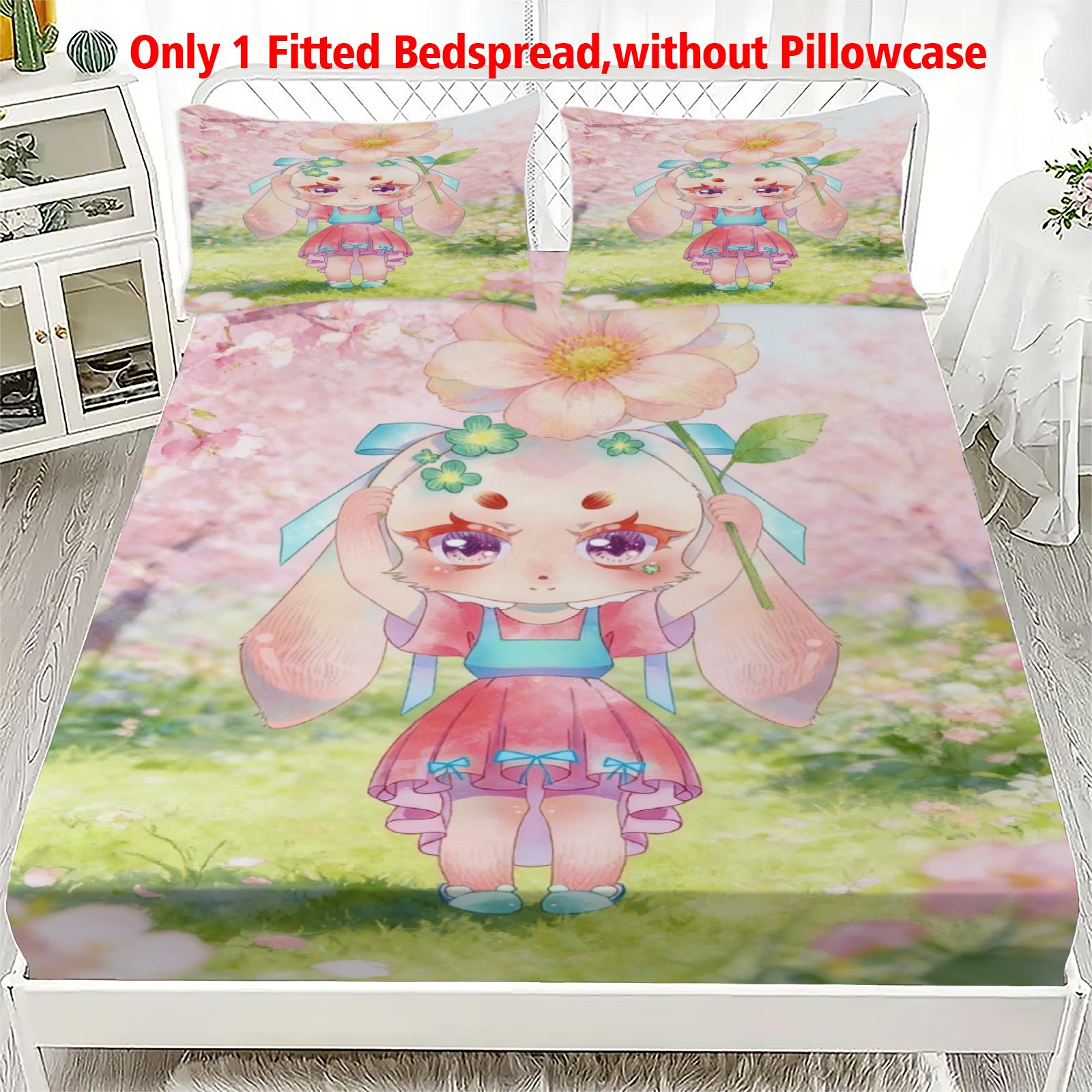 3pcs Fitted Sheet Set Soft Fluff Town Lulu-Sleepy Bunny Breathable Fitted Sheet Set for Home Decor with 2 Pillowcases For Kids 90x200x25cm
3pcs Fitted Sheet Set Soft Fluff Town Lulu-Sleepy Bunny Breathable Fitted Sheet Set for Home Decor with 2 Pillowcases For Kids 90x200x25cm