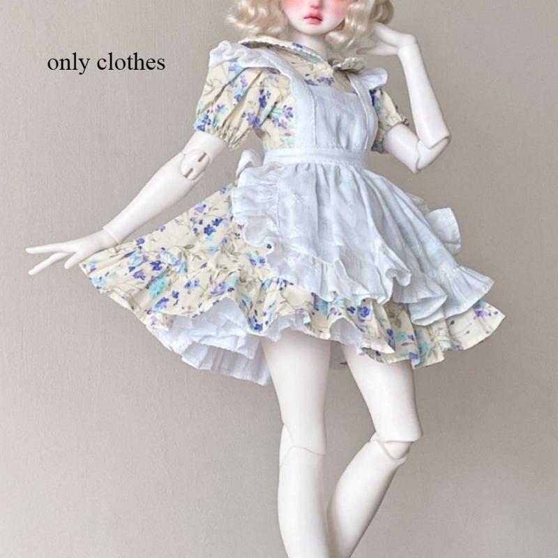 1/4 Doll s Clothes Suit for 45cm Bjd Doll (bust 19cm) Skirt+apron+skirt Support+headscarf Toys Dress Up Doll Accessories,No Doll for 45cm doll синій
1/4 Doll s Clothes Suit for 45cm Bjd Doll (bust 19cm) Skirt+apron+skirt Support+headscarf Toys Dress Up Doll Accessories,No Doll for 45cm doll синій