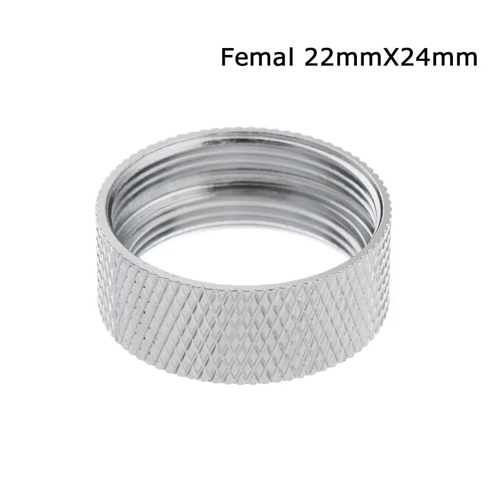 Metal Tap Aerator Connector Outside Inside Thread Water Saving Adaptor for Kitchen Faucet 16/18/20/22/24mm to 22mm with Gasket
Metal Tap Aerator Connector Outside Inside Thread Water Saving Adaptor for Kitchen Faucet 16/18/20/22/24mm to 22mm with Gasket