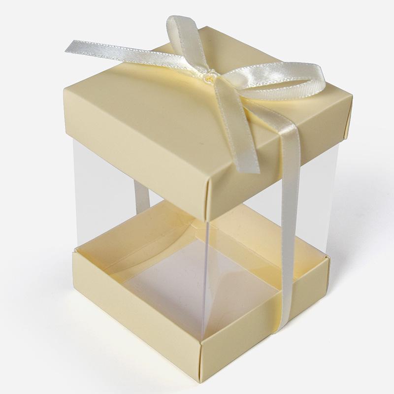 10-Pack Pink Mini Transparent Square Gift Boxes with Bow - Cute Folding Packaging
10-Pack Pink Mini Transparent Square Gift Boxes with Bow - Cute Folding Packaging