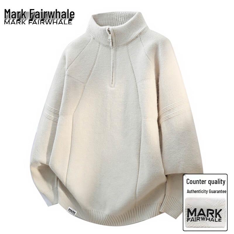 Mark Fairwhale Men s Stand Collar Knitted Cardigan Sweater L
Mark Fairwhale Men s Stand Collar Knitted Cardigan Sweater L