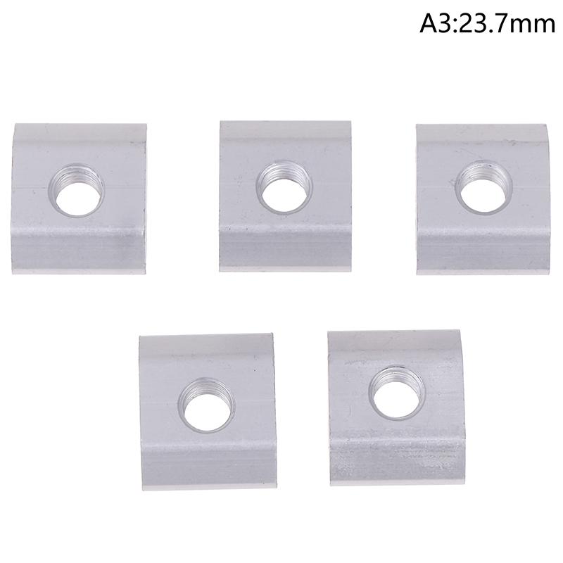 5 шт. 21,2 мм 22,3 мм 23,7 мм Алюмінієвий сплав Кронштейн Кінцевий Середній Затискач Т-Блоки Квадратні Гайки M8 Т-Слайдова Гайка для Кріплення Сонячних Панелей 23.7mm
5 шт. 21,2 мм 22,3 мм 23,7 мм Алюмінієвий сплав Кронштейн Кінцевий Середній Затискач Т-Блоки Квадратні Гайки M8 Т-Слайдова Гайка для Кріплення Сонячних Панелей 23.7mm