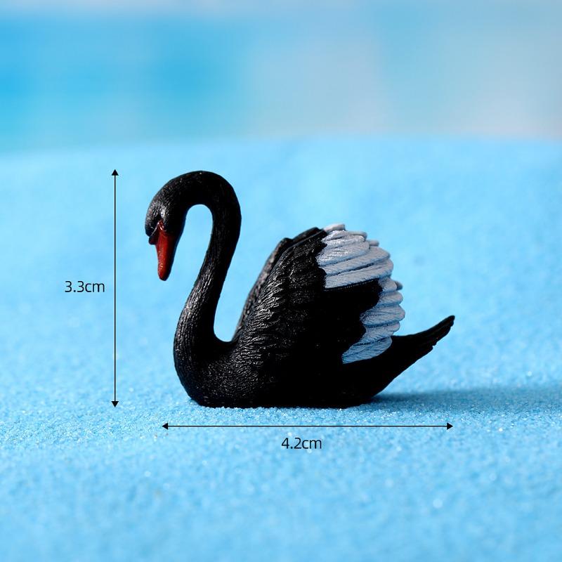 Микроландшафтные украшения, украшения для суккулентов, черно-белые лебеди, фигурки животных, бонсай и маленькие пластиковые украшения No. 4 Black Swan
Микроландшафтные украшения, украшения для суккулентов, черно-белые лебеди, фигурки животных, бонсай и маленькие пластиковые украшения No. 4 Black Swan