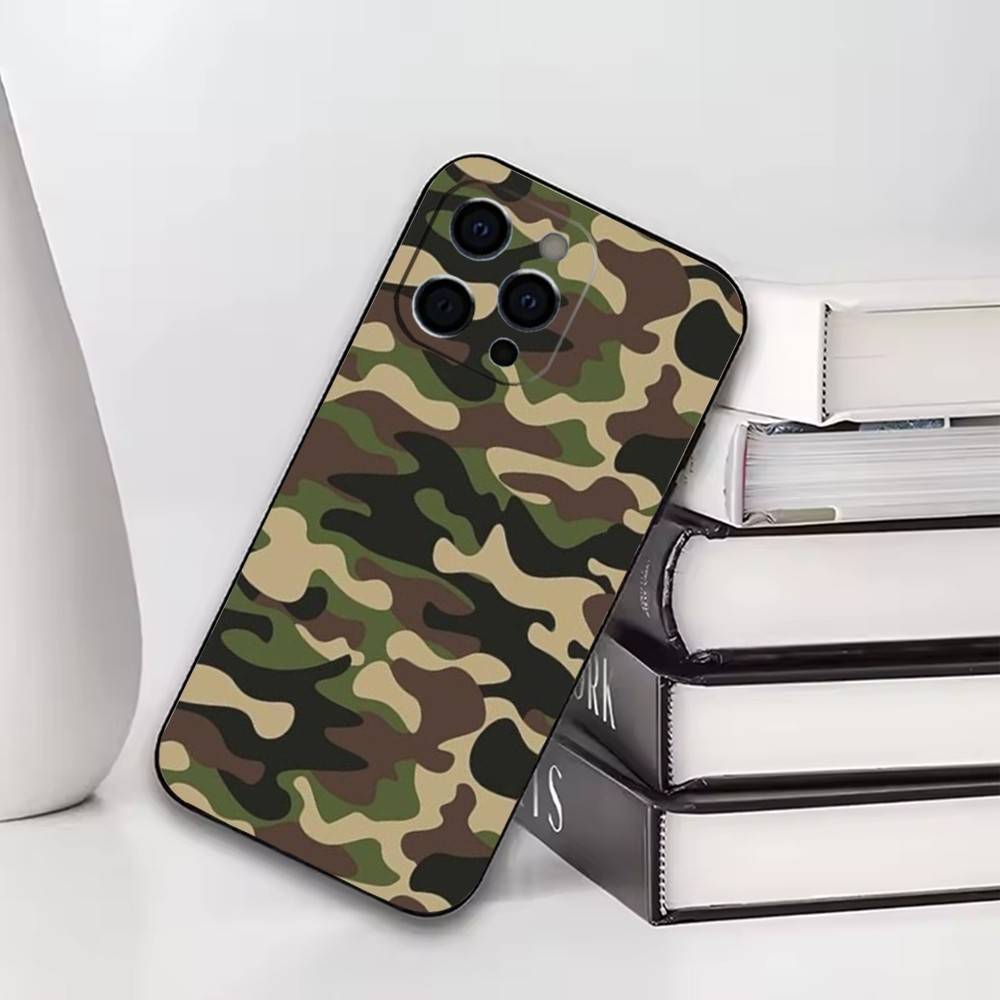 Green Camouflage Pattern Phone Case For iPhone17,16,15,14,13,12,11 Plus,Pro Others Soft Black Cover iPhone14Pro
Green Camouflage Pattern Phone Case For iPhone17,16,15,14,13,12,11 Plus,Pro Others Soft Black Cover iPhone14Pro