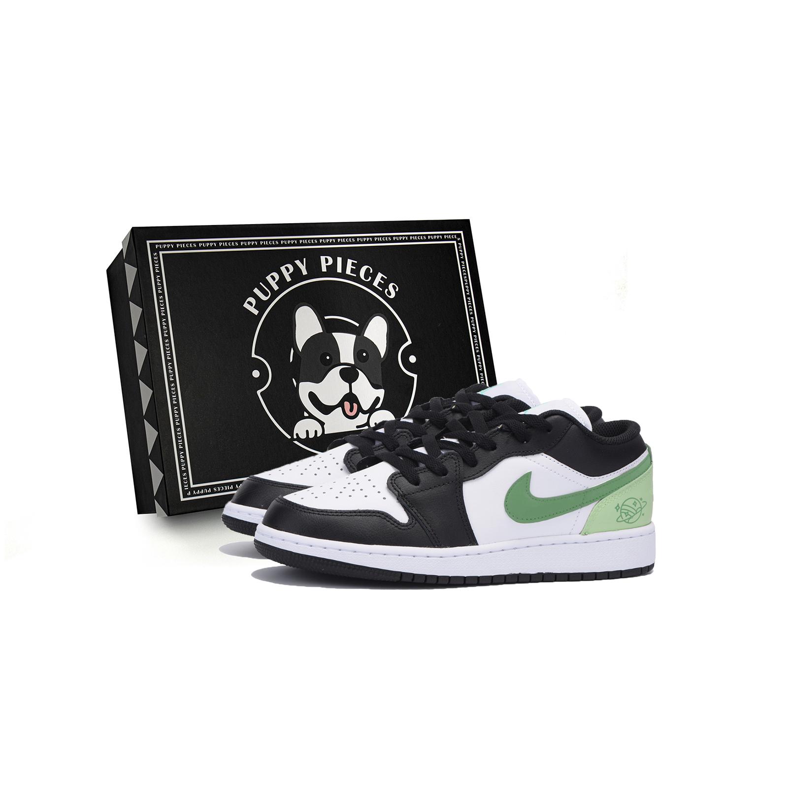 Jordan Air Jordan 1 Slip Resistant Abrasion Resistant Low top Vintage Basketball Shoes Men s Black Green 553558-131(Team85-S-BOX-A) 43
Jordan Air Jordan 1 Slip Resistant Abrasion Resistant Low top Vintage Basketball Shoes Men s Black Green 553558-131(Team85-S-BOX-A) 43