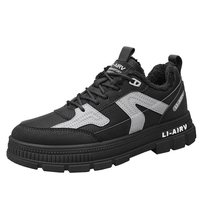 Young and young people wear low-top casual cotton shoes, winter fashion lace-up thick-soled velvet warm sports Martin shoes 39
Young and young people wear low-top casual cotton shoes, winter fashion lace-up thick-soled velvet warm sports Martin shoes 39