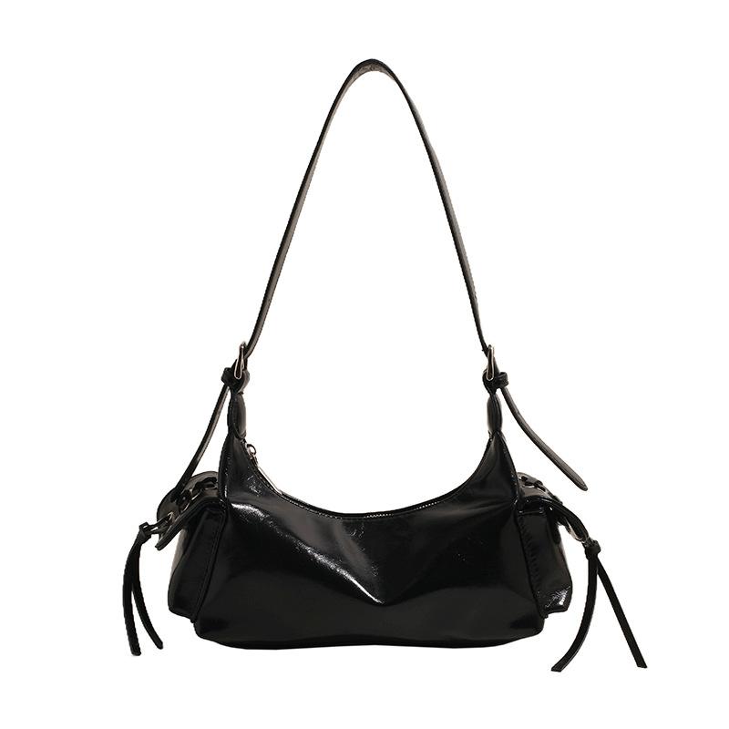 Advanced Texture Retro Commuting Trendy Shoulder Bag, Spring New Fashionable Spicy Girl Style Motorcycle Armpit Bag чорний
Advanced Texture Retro Commuting Trendy Shoulder Bag, Spring New Fashionable Spicy Girl Style Motorcycle Armpit Bag чорний