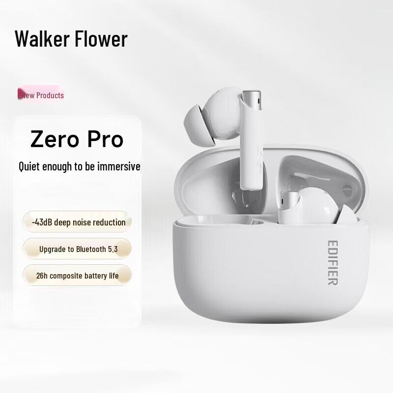 Edifier Zero Pro True Wireless Active Noise Cancelling Earbuds
Edifier Zero Pro True Wireless Active Noise Cancelling Earbuds