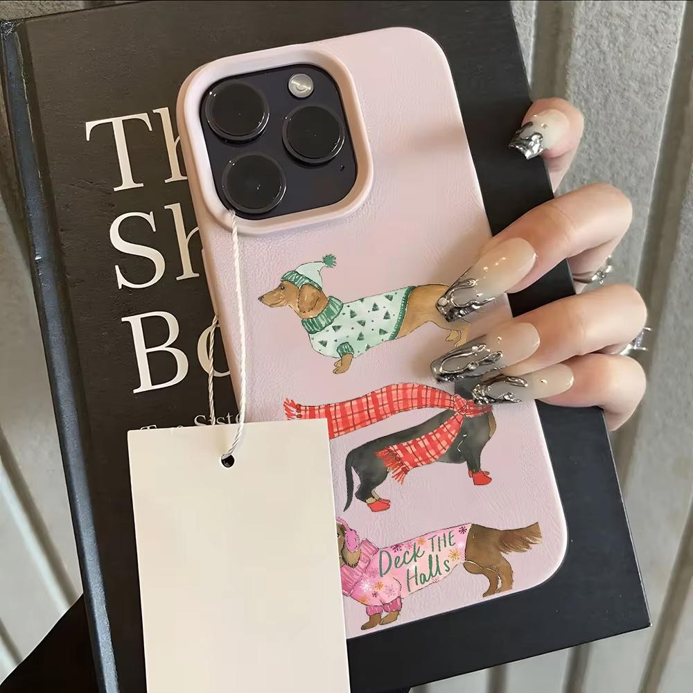 For iPhone 17 Pro Max Cases Dachshund Design Lichee Pattern Phone Case For iPhone 17E 16E 16 13 12 14 11 15 8 7 Plus XS XR Cover iPhone XS Max
For iPhone 17 Pro Max Cases Dachshund Design Lichee Pattern Phone Case For iPhone 17E 16E 16 13 12 14 11 15 8 7 Plus XS XR Cover iPhone XS Max