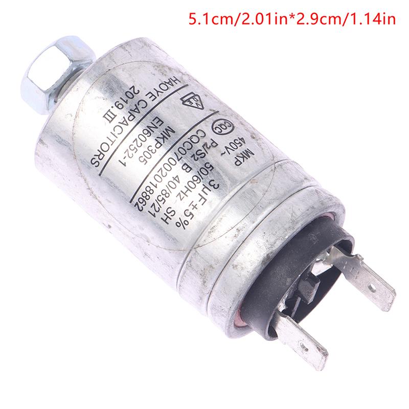 450V 3uF 4uF 5uF Motor Starting Running Capacitor Start 450VAC Water Pump Motor Starting Air Compressor Water Pump Motor
450V 3uF 4uF 5uF Motor Starting Running Capacitor Start 450VAC Water Pump Motor Starting Air Compressor Water Pump Motor