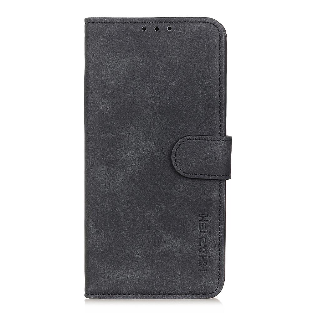 KHAZNEH Retro Texture PU Leather Cover for Samsung Galaxy A23 4G/5G (Global Version) with Wallet Stand Anti-Drop Phone Case Accessory Black
KHAZNEH Retro Texture PU Leather Cover for Samsung Galaxy A23 4G/5G (Global Version) with Wallet Stand Anti-Drop Phone Case Accessory Black