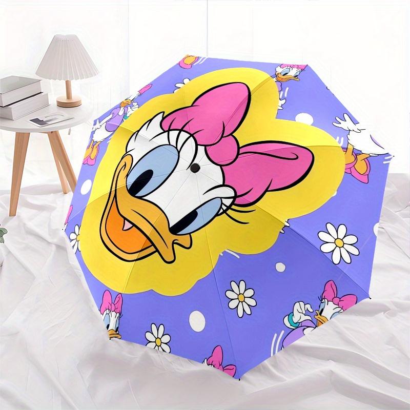 Disney Daisy Duck,Cartoon Character,Floral Background Manual Opening and Closing Umbrella - 8-Rib Reinforced Folding Design, Lightweight and
Disney Daisy Duck,Cartoon Character,Floral Background Manual Opening and Closing Umbrella - 8-Rib Reinforced Folding Design, Lightweight and