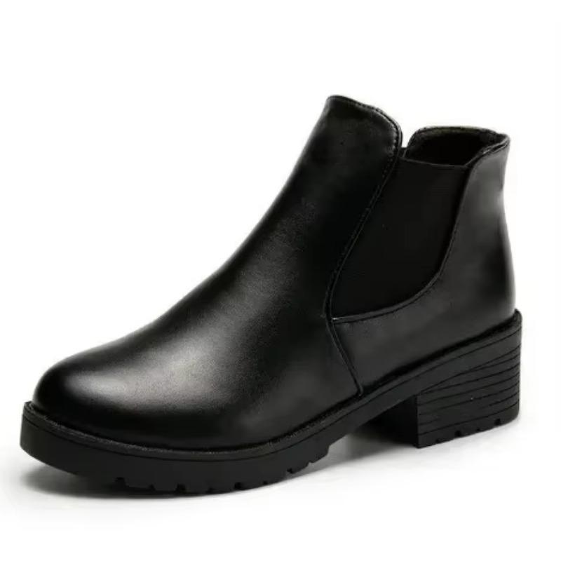 Короткие сапоги на низком каблуке, весна и осень, новые модные маленькие кожаные туфли с круглым носком, женские сапоги 42 чёрный
Короткие сапоги на низком каблуке, весна и осень, новые модные маленькие кожаные туфли с круглым носком, женские сапоги 42 чёрный