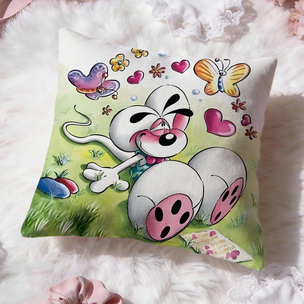 Cartoon D-Diddl Cushion Cover Premium Comfort Reversible Pillow Cove -Two in One Design for Any Room & Car Interior 40cmx40cm
Cartoon D-Diddl Cushion Cover Premium Comfort Reversible Pillow Cove -Two in One Design for Any Room & Car Interior 40cmx40cm