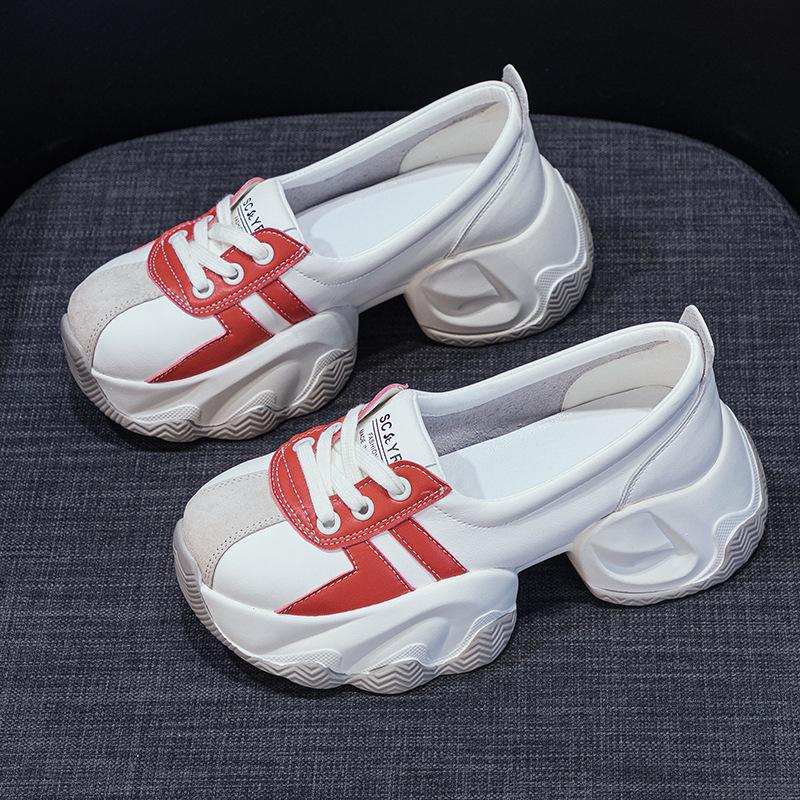 Dad shoes 2025 autumn new thick-soled casual single shoes women shallow mouth Internet celebrity versatile increase explosion white shoes 34
Dad shoes 2025 autumn new thick-soled casual single shoes women shallow mouth Internet celebrity versatile increase explosion white shoes 34