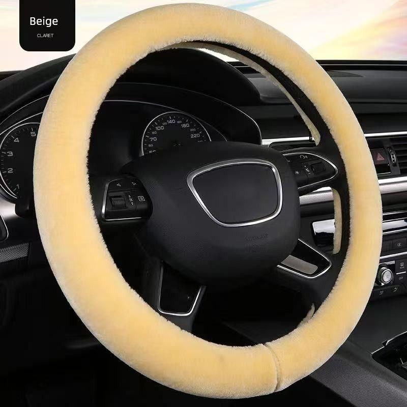 All-Season Universal Type Winter Warm Heated Steering Wheel Cover Car Steering Wheel Cover Winter Plush Women s Style Korean Fashion Fashionable Plush Beige
All-Season Universal Type Winter Warm Heated Steering Wheel Cover Car Steering Wheel Cover Winter Plush Women s Style Korean Fashion Fashionable Plush Beige