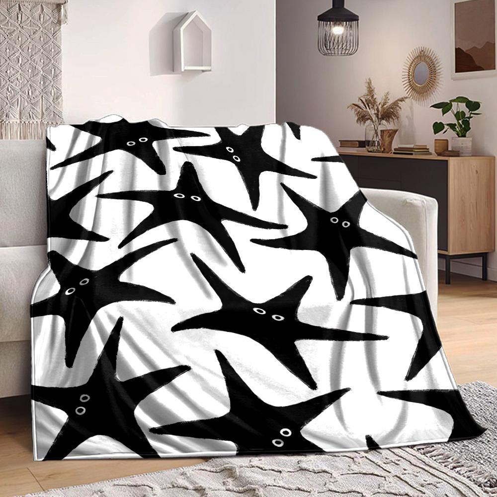 1pc Starfish Pattern Blanket Warm, Cozy, And Soft, Suitable for Sofas, Beds, Cars, And Office Use.Perfect for Camping And Travel, Making It a Great Gi 100x150cm
1pc Starfish Pattern Blanket Warm, Cozy, And Soft, Suitable for Sofas, Beds, Cars, And Office Use.Perfect for Camping And Travel, Making It a Great Gi 100x150cm