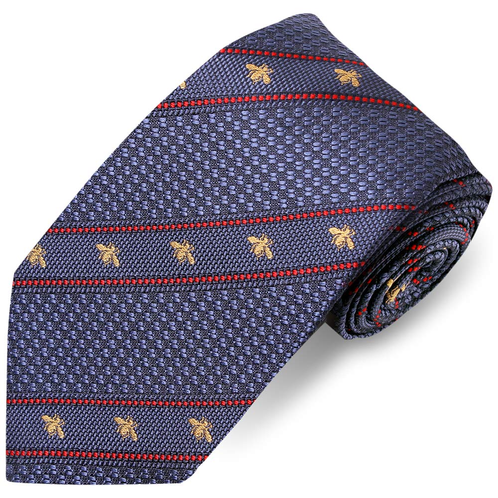 GUCCI LABOUR Tie 451528 4E002 4574 Blue
GUCCI LABOUR Tie 451528 4E002 4574 Blue