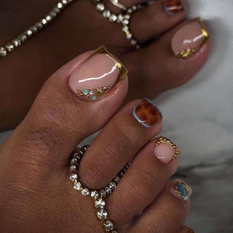 Hot-selling wearing nail nail piece, flash diamond explosion flash nail piece, popular foot nail piece in Europe and America
Hot-selling wearing nail nail piece, flash diamond explosion flash nail piece, popular foot nail piece in Europe and America