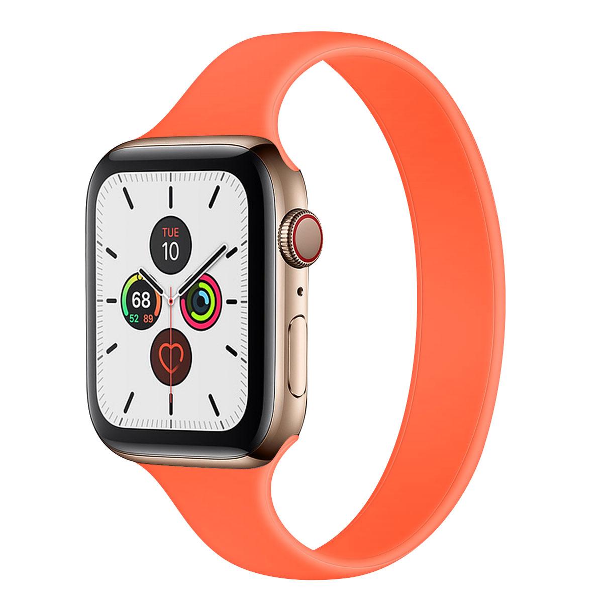 For For Apple Watch Series 10 42mm/9 8 7 41mm/SE (2023) SE (2022) SE 6 5 4 40mm/3 21 38mm Silicone Band Strap,Size: L Orange
For For Apple Watch Series 10 42mm/9 8 7 41mm/SE (2023) SE (2022) SE 6 5 4 40mm/3 21 38mm Silicone Band Strap,Size: L Orange