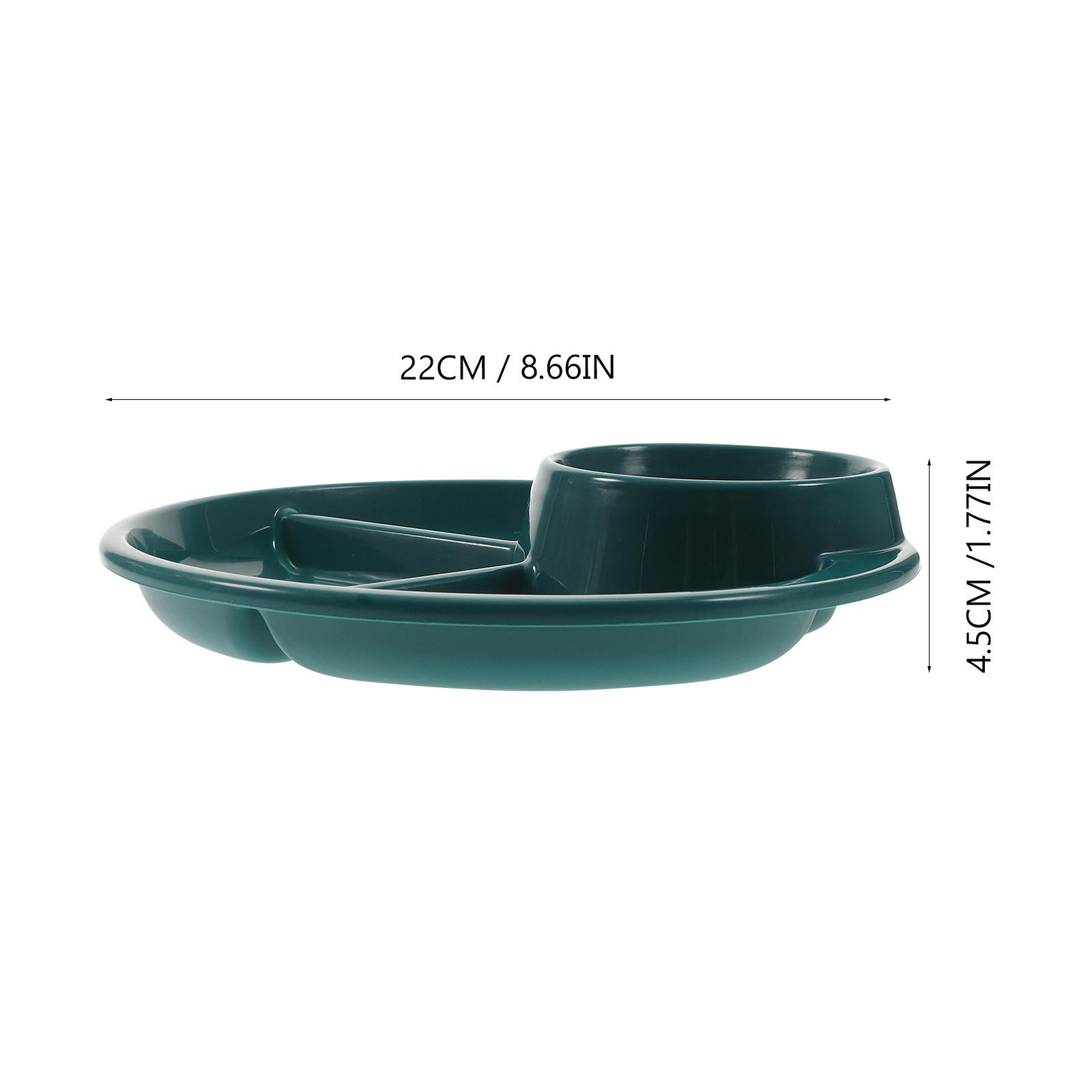 Divided Dining Plate 3-Grid Design Balanced Nutrition Breakfast Food Tray for Home Hotel Restaurant Use Multi-Grids Food Serving синій
Divided Dining Plate 3-Grid Design Balanced Nutrition Breakfast Food Tray for Home Hotel Restaurant Use Multi-Grids Food Serving синій