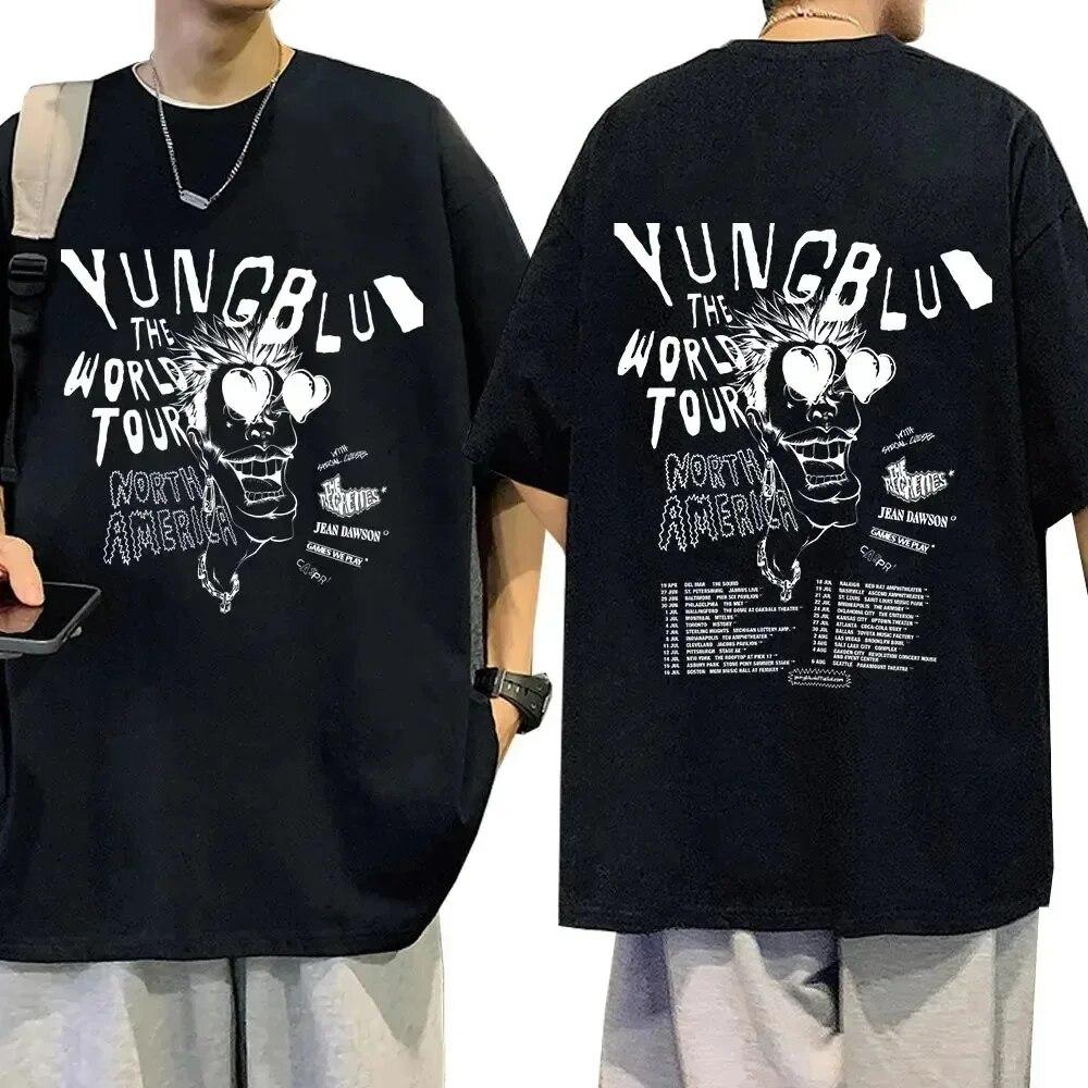 Yungblud 2024 World Tour футболка унисекс оверсайз с круглым вырезом и коротким рукавом модные хип-хоп подарочные футболки для фанатов уличные топы
Yungblud 2024 World Tour футболка унисекс оверсайз с круглым вырезом и коротким рукавом модные хип-хоп подарочные футболки для фанатов уличные топы
