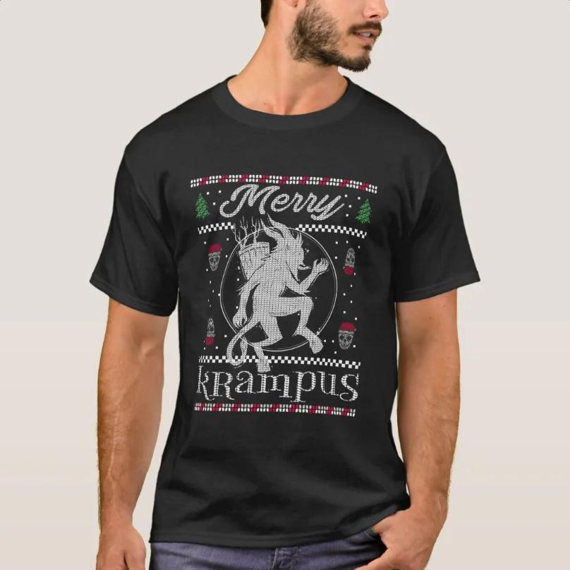 Merry Krampus Xmas Horror Ugly Christmas Sweater T-Shirt 100% Cotton O-Neck Summer Short Sleeve Casual Mens T-shirt Size S-3XL S
Merry Krampus Xmas Horror Ugly Christmas Sweater T-Shirt 100% Cotton O-Neck Summer Short Sleeve Casual Mens T-shirt Size S-3XL S