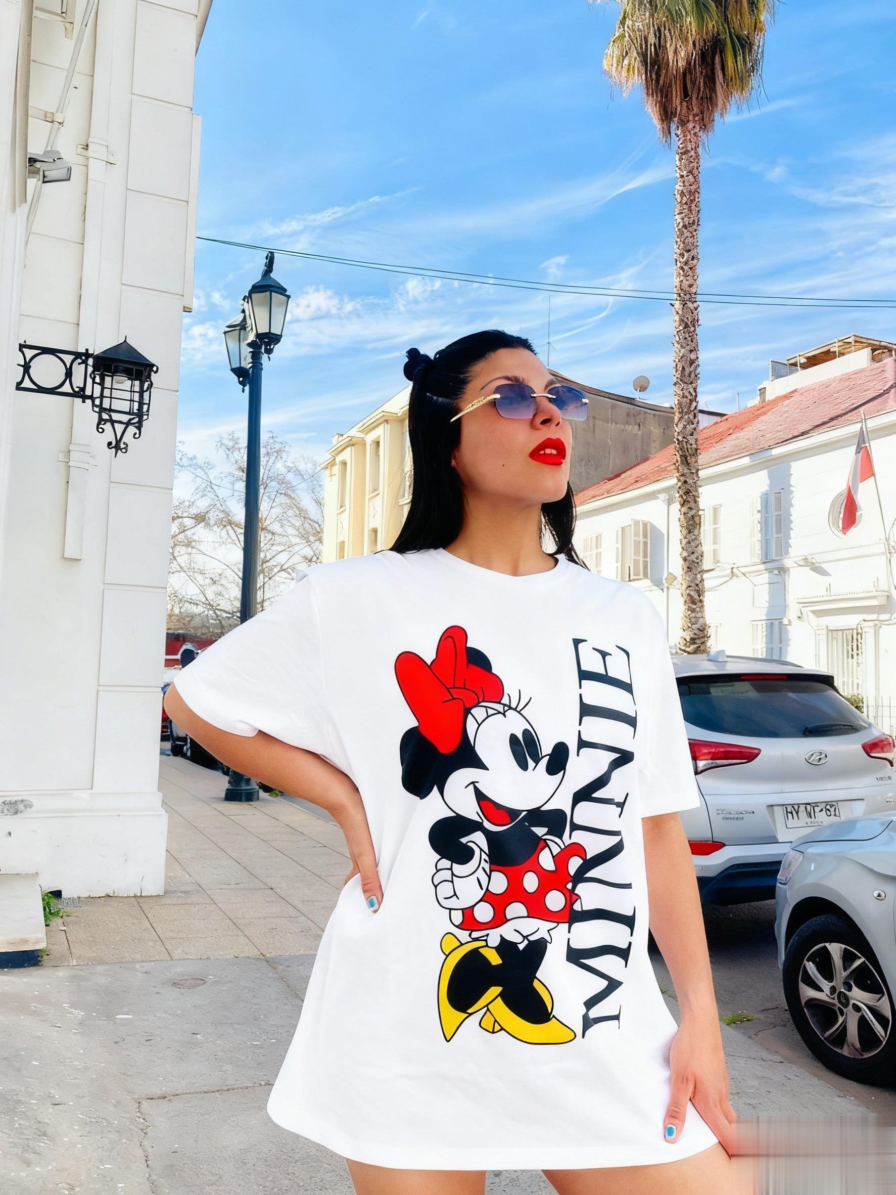 Oversized Disney Minnie Mouse Womens Short Sleeve T Shirt Summer Casual Top Streetwear Trendy Cartoon Graphic Tee Y2k Clothes S
Oversized Disney Minnie Mouse Womens Short Sleeve T Shirt Summer Casual Top Streetwear Trendy Cartoon Graphic Tee Y2k Clothes S
