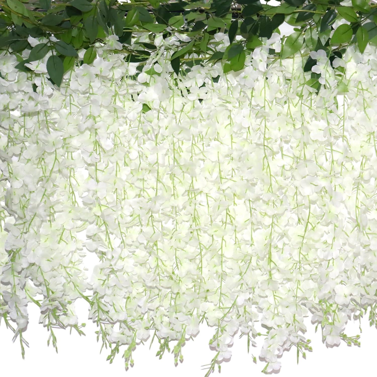 12pcs Thick Wisteria Flowers Fake Wisteria Hanging Flowers Artificial Wisteria Flowers Ceiling Flower Plants Exterior Decoration жовтий
12pcs Thick Wisteria Flowers Fake Wisteria Hanging Flowers Artificial Wisteria Flowers Ceiling Flower Plants Exterior Decoration жовтий