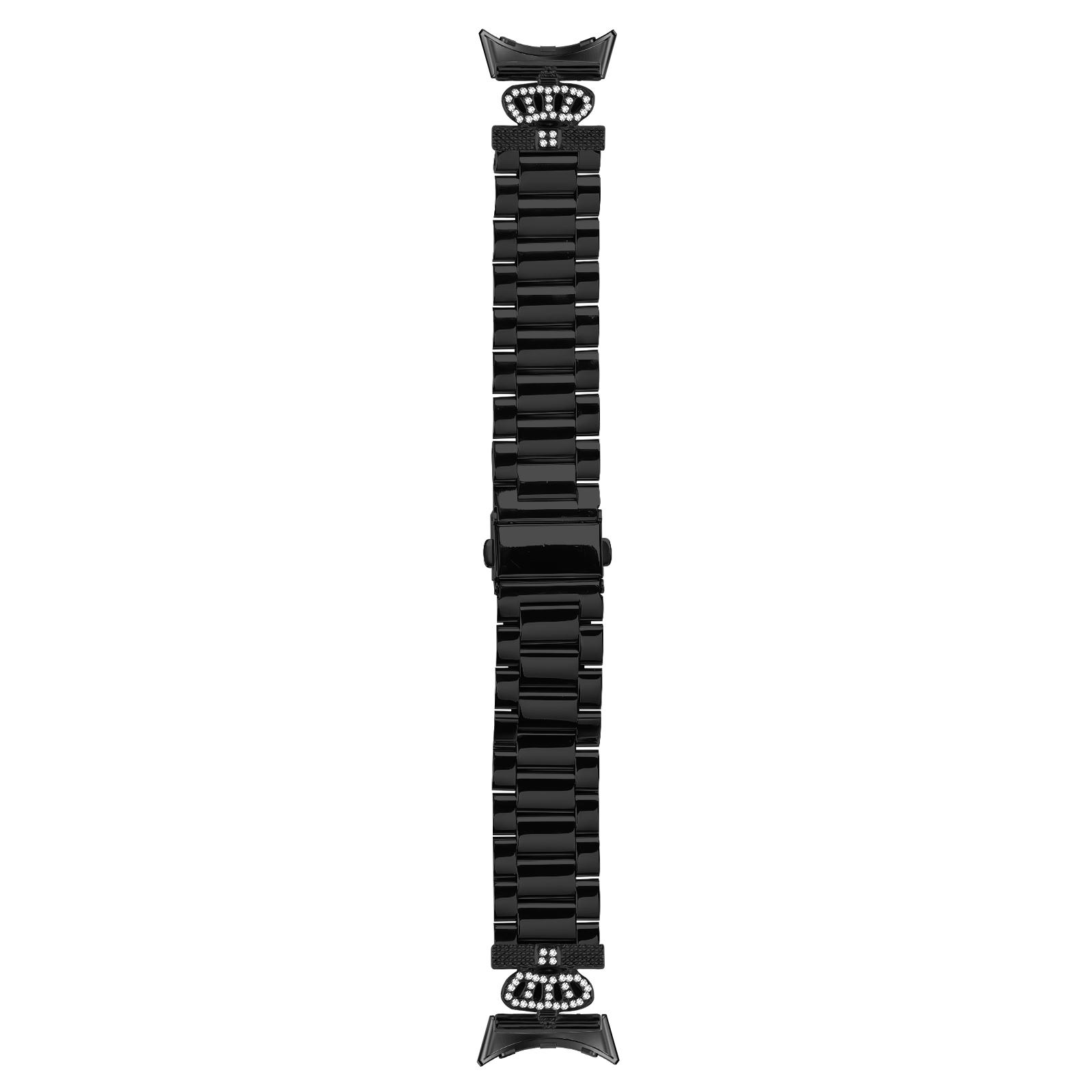 For Google Pixel Watch 2/Watch Stainless Steel Strap Crown Shape Rhinestone Decor Watch Band Colorful
For Google Pixel Watch 2/Watch Stainless Steel Strap Crown Shape Rhinestone Decor Watch Band Colorful