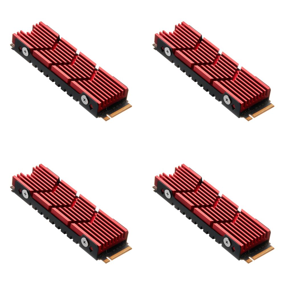 M.2 2280 радиатор из алюминиевого сплава SSD кулер для игровой консоли PS5 (красный) #C
M.2 2280 радиатор из алюминиевого сплава SSD кулер для игровой консоли PS5 (красный) #C
