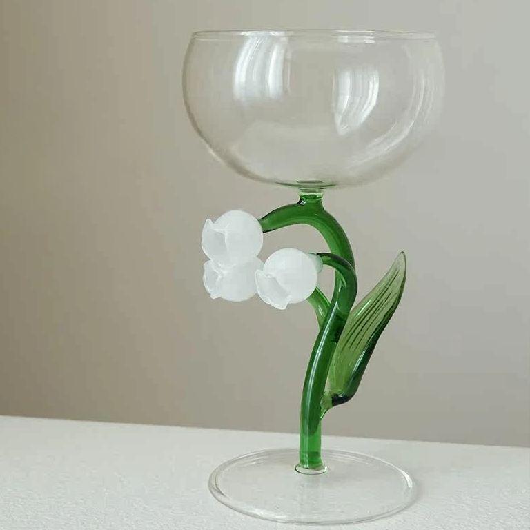 Retro White Lily of the Valley Heat-Resistant Glass Wine Goblet, Luxury Gift for Wedding & Birthday 301-400ml
Retro White Lily of the Valley Heat-Resistant Glass Wine Goblet, Luxury Gift for Wedding & Birthday 301-400ml