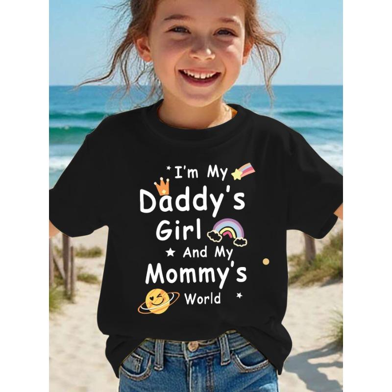 European Size Girls Round Neck Short Sleeved T Shirt with Rainbow and Shooting Star Cartoon Patterns 98cm чёрный
European Size Girls Round Neck Short Sleeved T Shirt with Rainbow and Shooting Star Cartoon Patterns 98cm чёрный