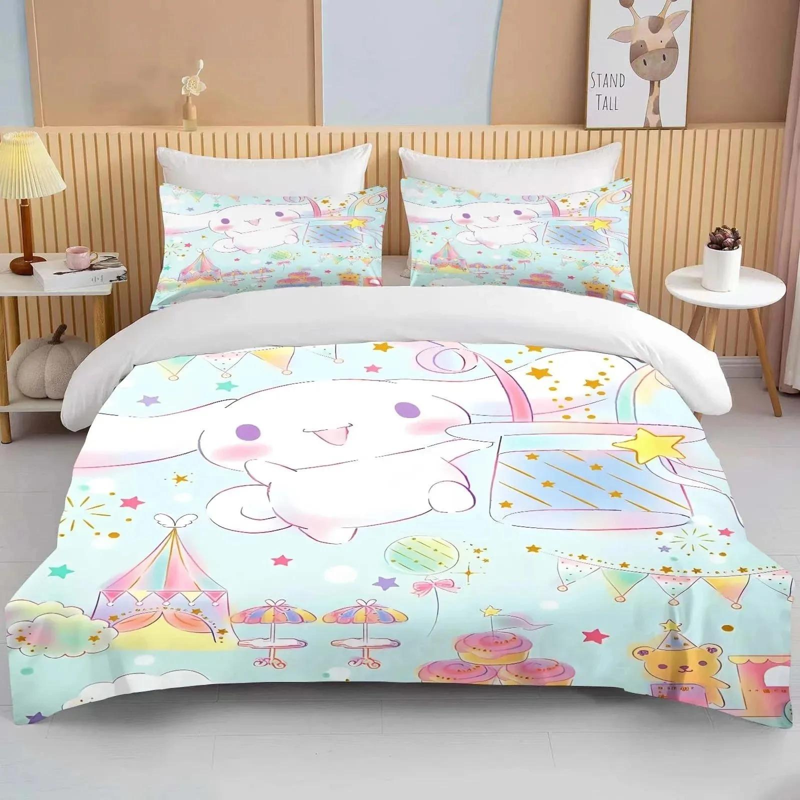 Каваї Sanrio Cinnamoroll Принтований Постільний Комплект Підковдра 1 Підковдра 2 Наволочки Постільний Комплект для Дорослих та Дітей Розкішний Подарунок 180x210cm
Каваї Sanrio Cinnamoroll Принтований Постільний Комплект Підковдра 1 Підковдра 2 Наволочки Постільний Комплект для Дорослих та Дітей Розкішний Подарунок 180x210cm