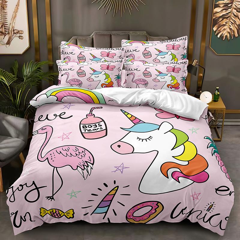 Fashion technology,3D digital printed bedding, duvet covers, pillowcases 70 * 133Cm two-piece set
Fashion technology,3D digital printed bedding, duvet covers, pillowcases 70 * 133Cm two-piece set