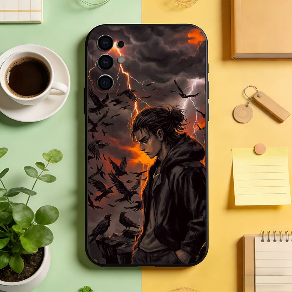 Attack on Titan Eren Yeager Phone Case For Samsung S25,S24,S21,S22,S23,S30,Ultra,S20,Plus,Fe,Lite,Note,10,Black Cover Samsung S22ULTRA5G
Attack on Titan Eren Yeager Phone Case For Samsung S25,S24,S21,S22,S23,S30,Ultra,S20,Plus,Fe,Lite,Note,10,Black Cover Samsung S22ULTRA5G