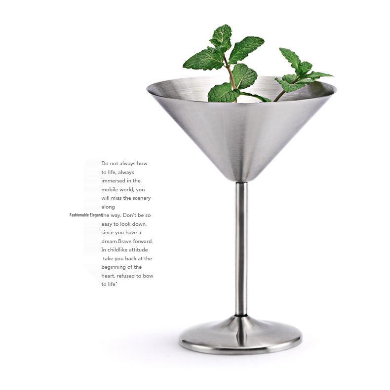 304 Stainless Steel Rose Gold Martini & Champagne Glass with Metal Stem
304 Stainless Steel Rose Gold Martini & Champagne Glass with Metal Stem