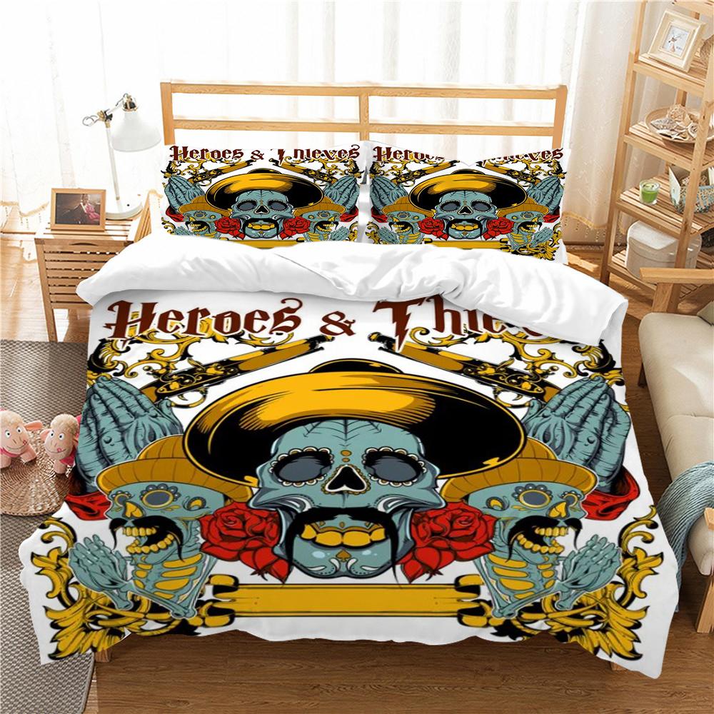 Комплект пододеяльников с 3D принтом черепа, высококачественный комплект пододеяльников для мужчин и мальчиков, домашний комплект постельного белья из полиэстера, комплект постельного белья одного двуспального размера EU Single 135x200cm
Комплект пододеяльников с 3D принтом черепа, высококачественный комплект пододеяльников для мужчин и мальчиков, домашний комплект постельного белья из полиэстера, комплект постельного белья одного двуспального размера EU Single 135x200cm